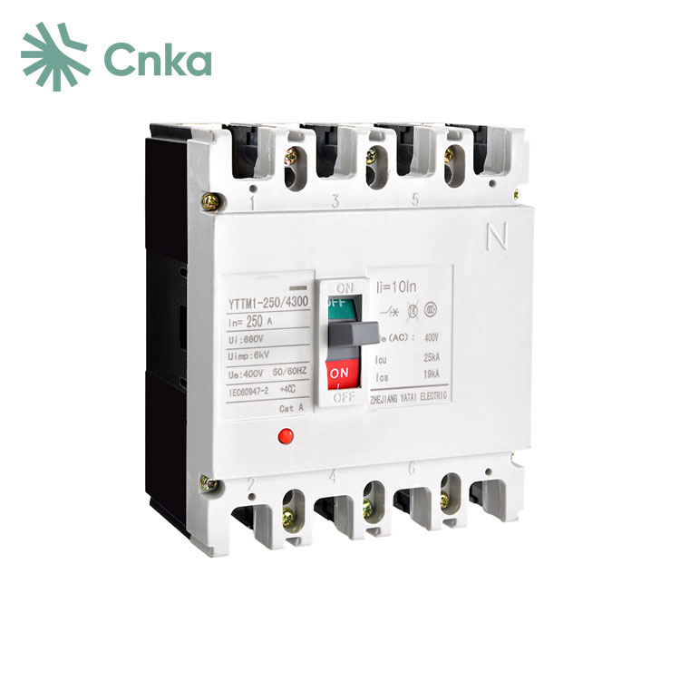 100 Amp 4 pólový AC Mccb